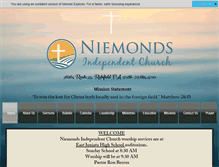 Tablet Screenshot of niemonds.org